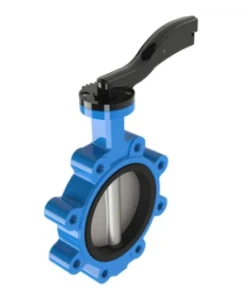 Pn10 Pn16 Ductile Iron Lug Type Butterfly Valve
